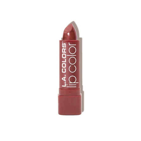 LA Colors Moisture Rich Lip Color in Petal, a hydrating lipstick with Aloe Vera, Vitamin E, and a precise contour tip for vibrant lips.