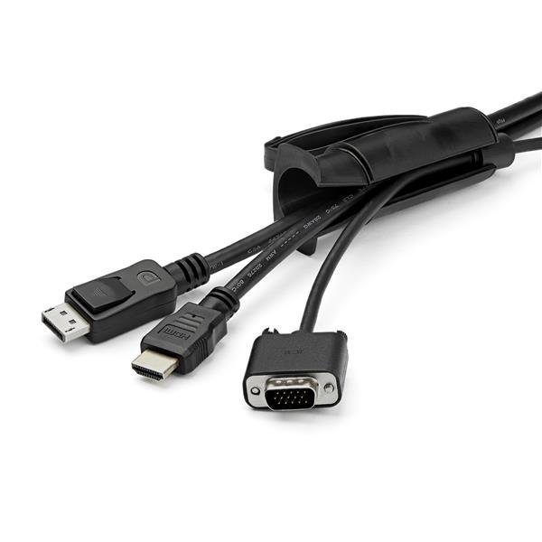 1.5m/4.9' Cable Management Sleeve, Spiral - 45mm/1.8" Diameter