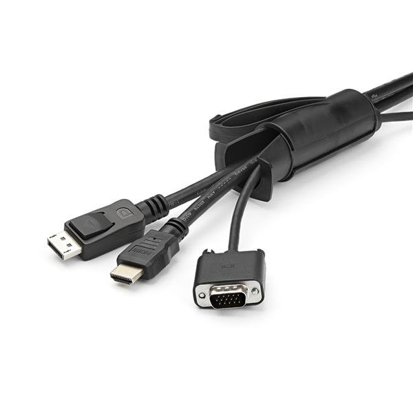 2.5m/8.2' Cable Management Sleeve, Spiral - 45mm/1.8" Diameter
