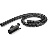 2.5m/8.2' Cable Management Sleeve, Spiral - 45mm/1.8" Diameter