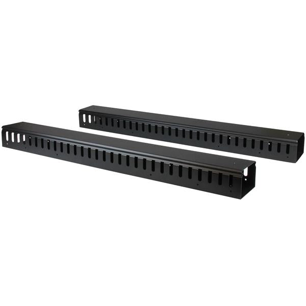 Vertical Cable Organizer with Finger Ducts - 0U - 1,8m (6 ft.).