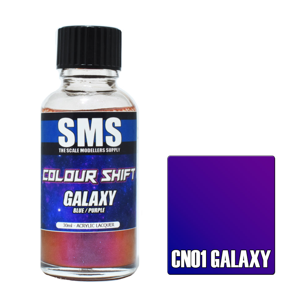 AIRBRUSH PAINT 30ML COLOUR SHIFT GALAXY ACRYLIC LACQUER