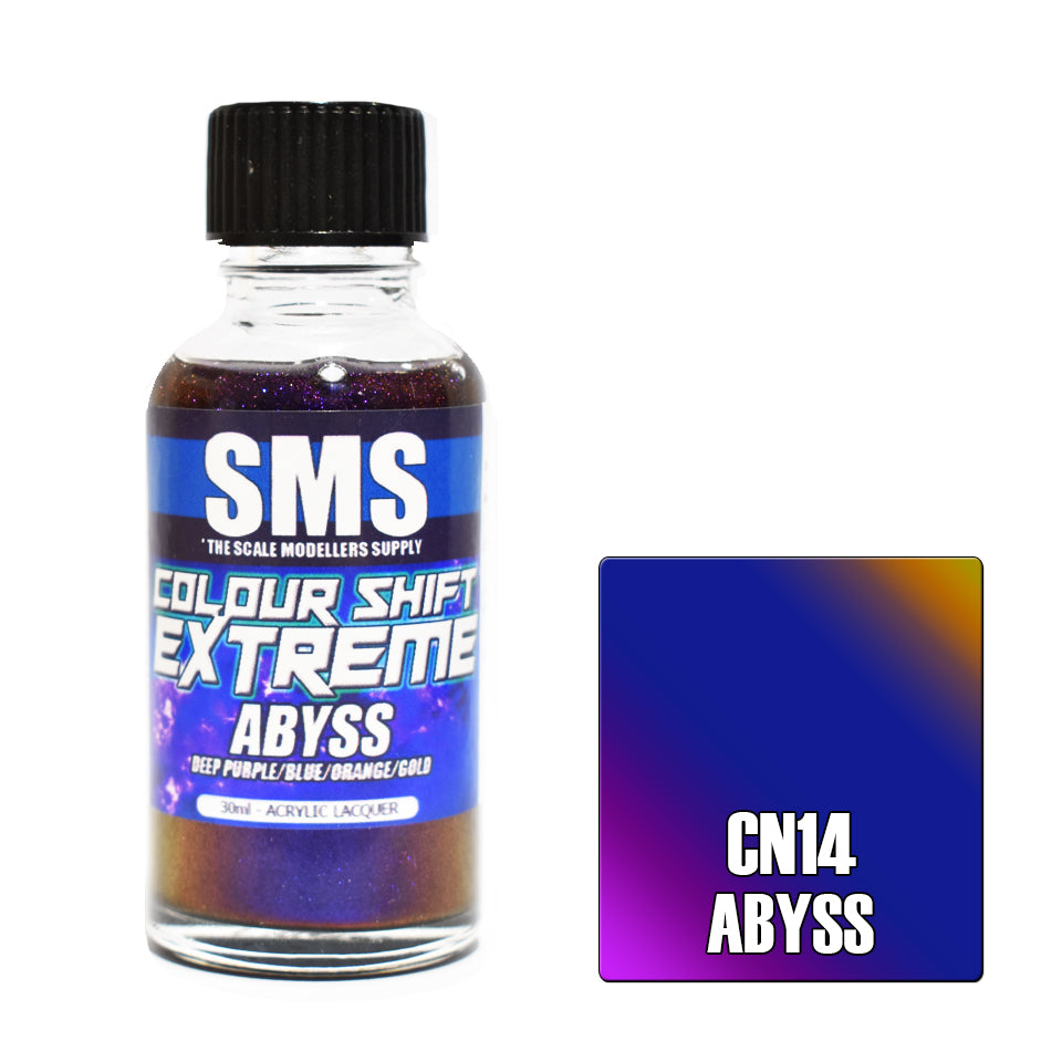 AIRBRUSH PAINT 30ML COLOUR SHIFT EXTREME ABYSS ACRYLIC LACQUER