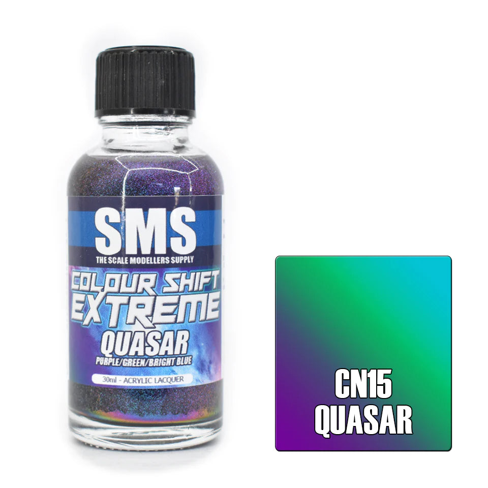 AIRBRUSH PAINT 30ML COLOUR SHIFT EXTREME QUASAR ACRYLIC LACQUER