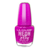 Nail Polish - LA Colors Neon Jelly Purple Shock