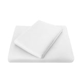 Double Chateau Fitted Sheet White- Bambury
