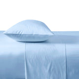 King Chateau Fitted Sheet Blue- Bambury