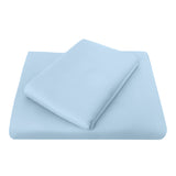 Single Chateau Fitted Sheet Blue- Bambury
