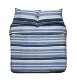 Indiana Blue Quilt / Duvet  Cover Set - Double