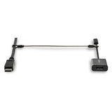 Security Tether Cables - 5 Pack - Steel - Adjustable