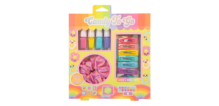 SWEET SHOP NAILS & HAIR SET - Set of  3