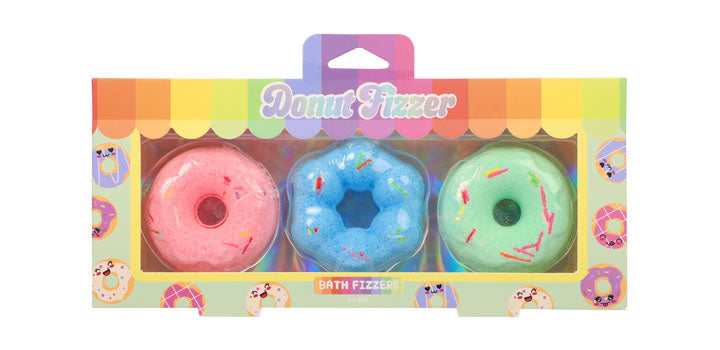 SWEET SHOP DONUT FIZZER 3PK - Set of  3