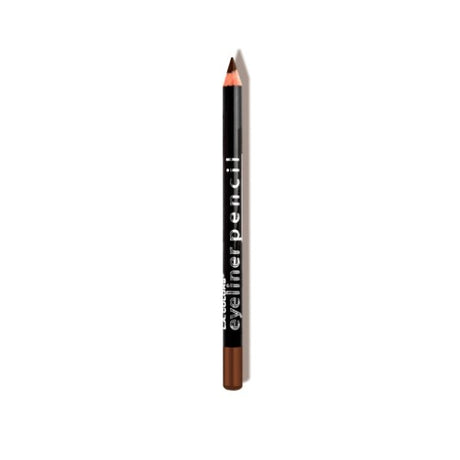 LA Colors brown eyeliner pencil with smooth application for versatile eye looks, long-lasting color, and easy portability.