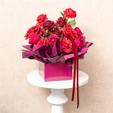 Large Posy Box Autolock Base Pack 10 Sugar Plum