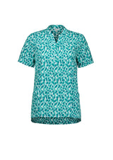 Florence Womens Stardust Print Tunic - Teal