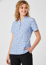 Florence Womens Stardust Print Tunic - Navy