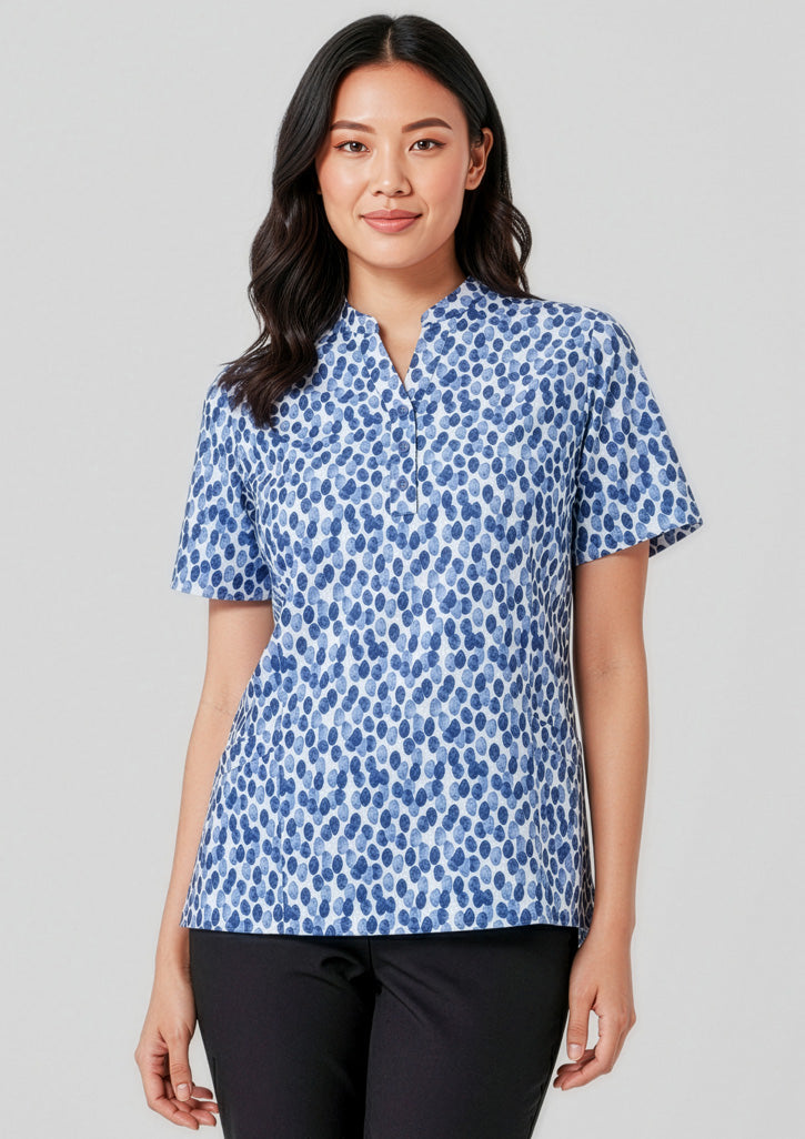 Florence Womens Stardust Print Tunic - Navy