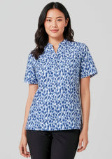 Florence Womens Stardust Print Tunic - Navy
