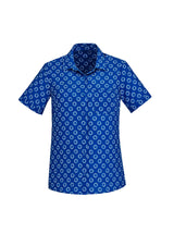 Florence Womens Daisy Print Short Sleeve Shirt