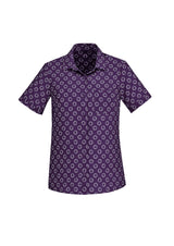 Florence Womens Daisy Print Short Sleeve Shirt