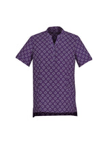 Florence Womens Daisy Print Tunic - Purple