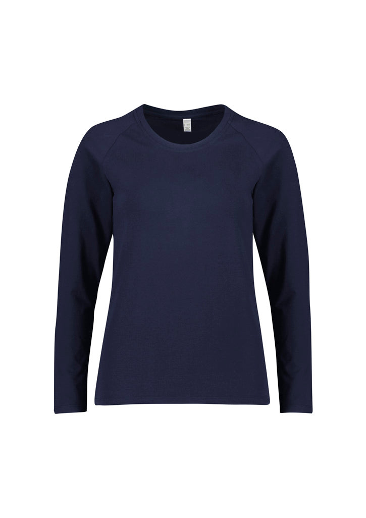 Performance Womens Long Sleeve Tee - Midnight Navy