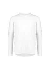 Performance Mens Long Sleeve Tee - White