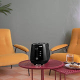 2 Slice Toaster - De'Longhi Eclettica CTY2003.BK (Bold Black)