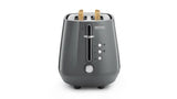 2 Slice Toaster - De'Longhi Eclettica CTY2003.G (Graceful Grey)