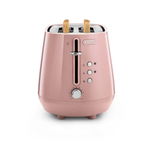 2 Slice Toaster - De'Longhi Eclettica CTY2003PK (Pink)