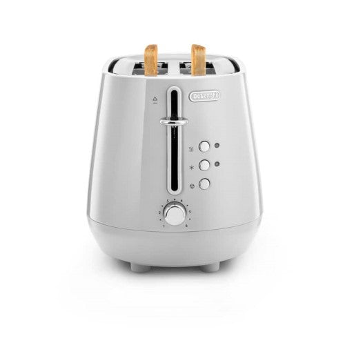 2 Slice Toaster - De'Longhi Eclettica CTY2003.W (Whimsical White)