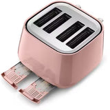 4 Slice Toaster - De'Longhi Eclettica CTY4003PK (Pink)