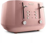 4 Slice Toaster - De'Longhi Eclettica CTY4003PK (Pink)