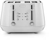 4-Slice Toaster - De'Longhi Eclettica CTY4003W (White)