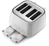 4-Slice Toaster - De'Longhi Eclettica CTY4003W (White)