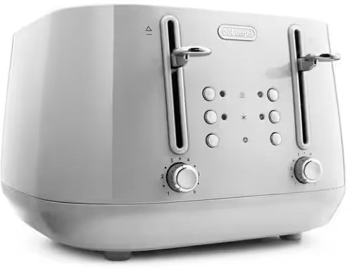 4-Slice Toaster - De'Longhi Eclettica CTY4003W (White)