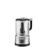 KitchenAid 5 Cup Food Chopper in Contour Silver; versatile, one-touch operation with whisk accessory for effortless mixing and chopping.