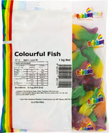 Rainbow Colourful Fish - 2kg Bag