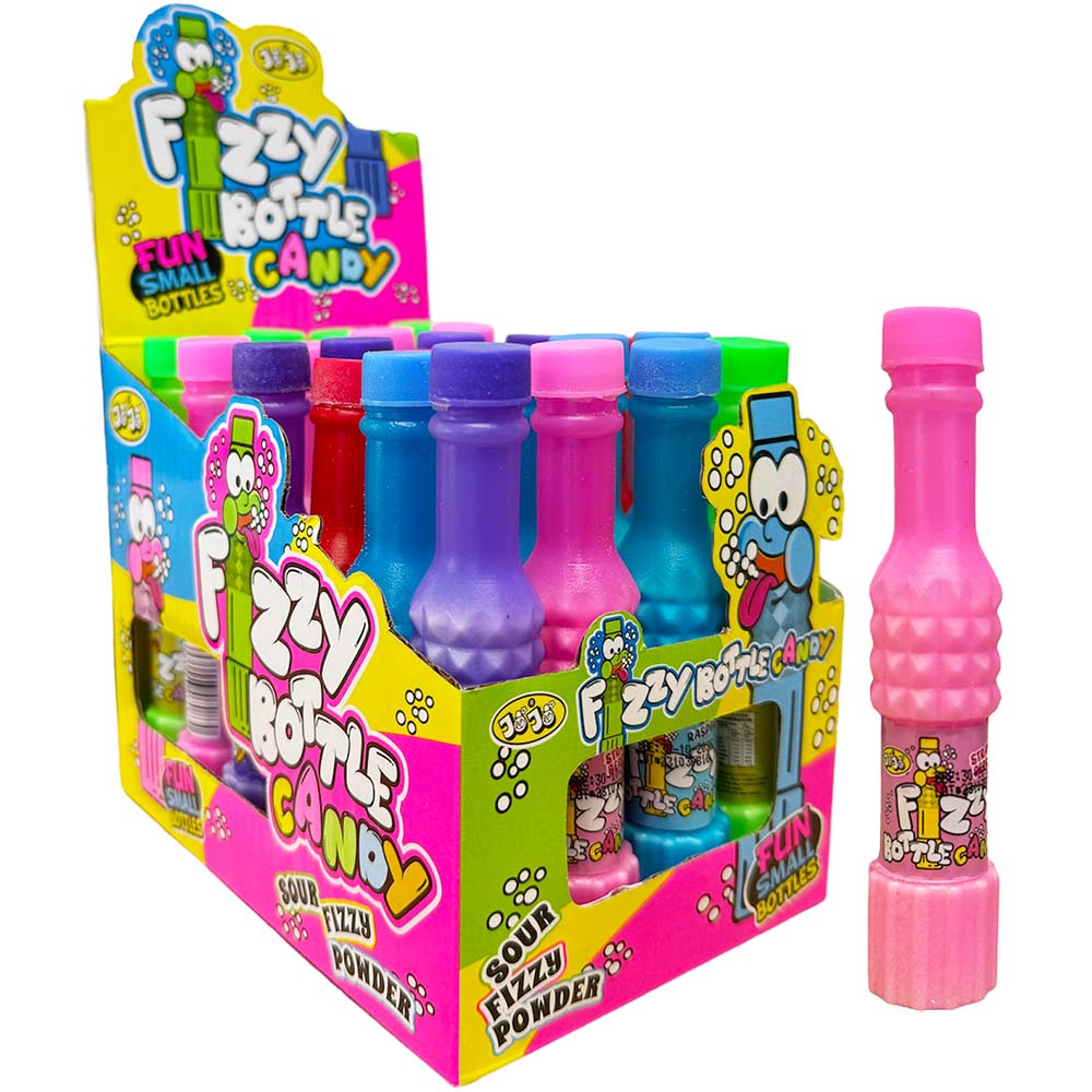 JOJO Fizzy Bottle Candy 18g - Pack of 24