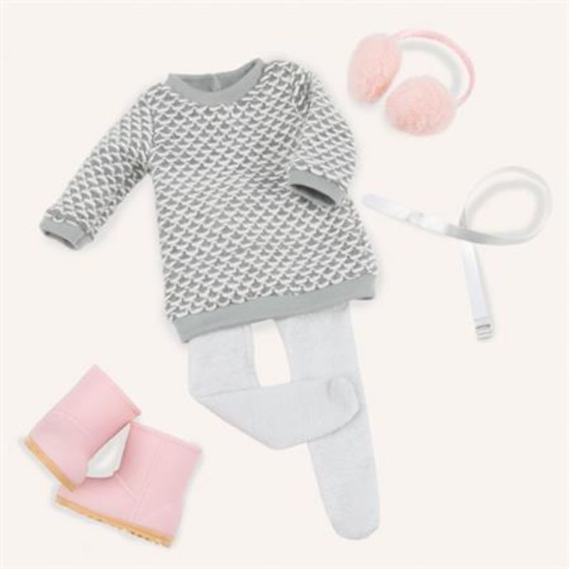 OG - Our Generation -  Regular Outfit - Winter Style Sweater Dress