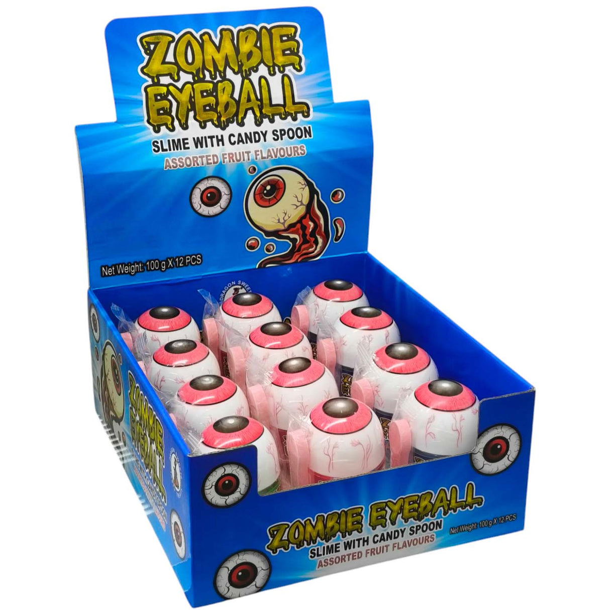 Zombie Slime Eyeball 100gm - Carton of 12