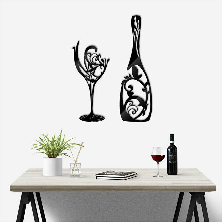 Wine Set -  Wall Art