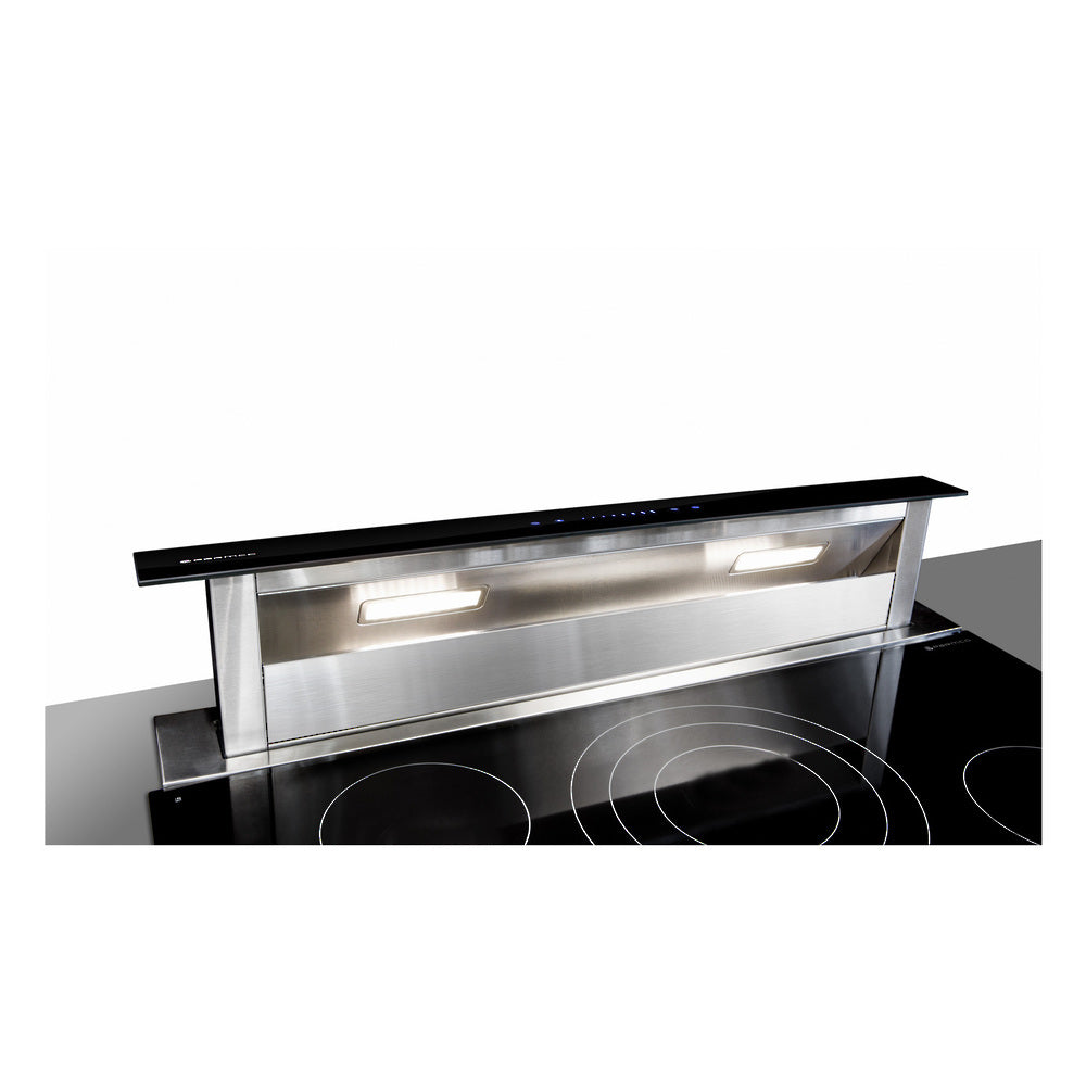 Parmco - 900mm Rear Riser Downdraft - Glass