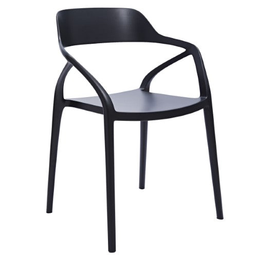 Dining Chair - Appolo Pp Black (51 X 57 X 80cm)