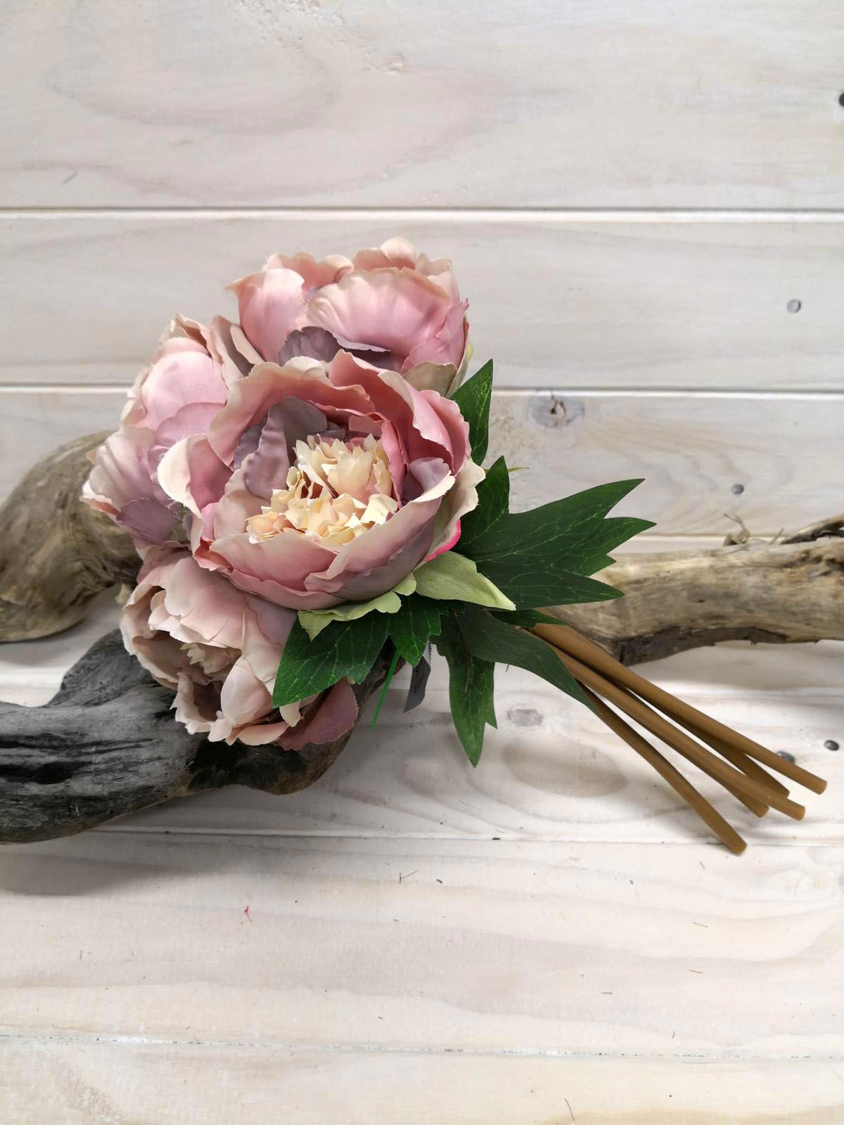 Vintage Mauve Peony Posy