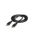 15 ft Long DisplayPort™ 1.2 Cable with Latches M/M – DisplayPort 4k
