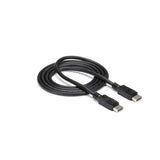 15 ft Long DisplayPort™ 1.2 Cable with Latches M/M – DisplayPort 4k
