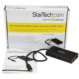 USB-C Multiport Adapter for Laptops - Power Delivery - 4K HDMI - GbE - USB 3.0