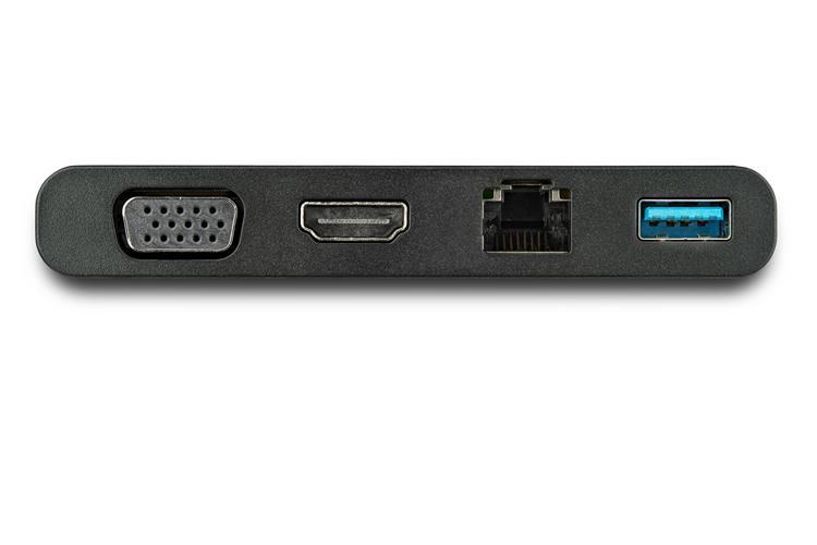 USB C Multiport Adapter - 4K HDMI / VGA - USB-C Travel Dock