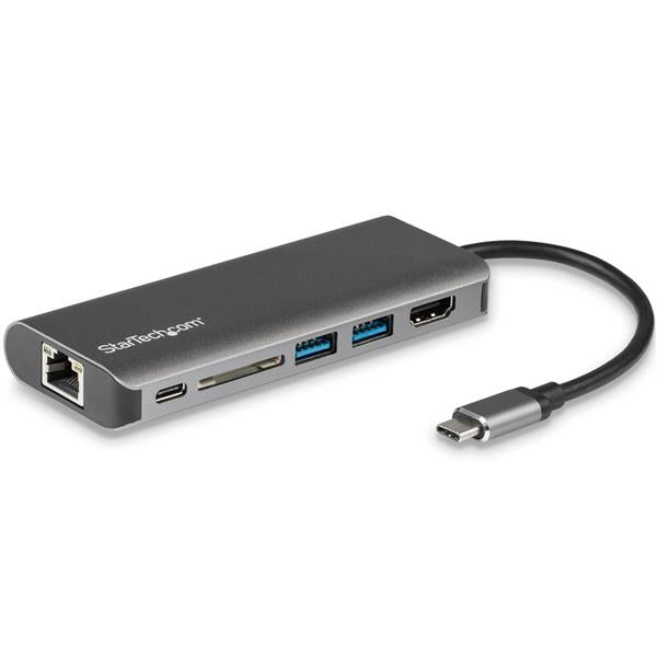USB-C Multiport Adapter - SD - Power Delivery - 4K HDMI - GbE - 2x USB 3.0